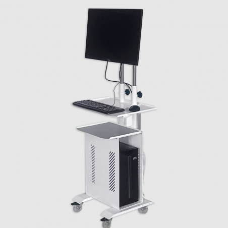Мобільна консоль для роботи з ПК для стоматологічних клінік ITAKA PC Stand - Dservice