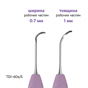 Nástroj pro modelování (kónický pro hrbolky) TYPE 2 - TDI 60 2 - Meddins 2