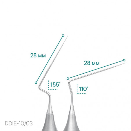 Эндодонтический зонд  TYPE 3 - DDIE-10/03 - Meddins