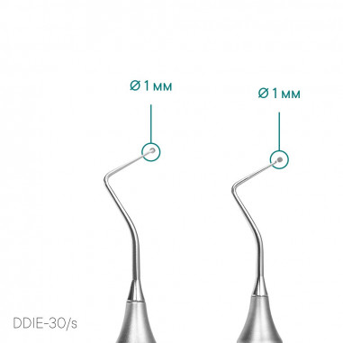 Stomatologický exkavátor micro TYPE 1 - DDIE-30/s - Meddins