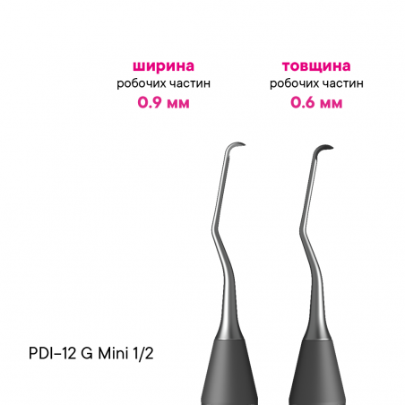 Кюрета Грейси Mini 1-2 - PDI-12Gmini-1/2 - Meddins